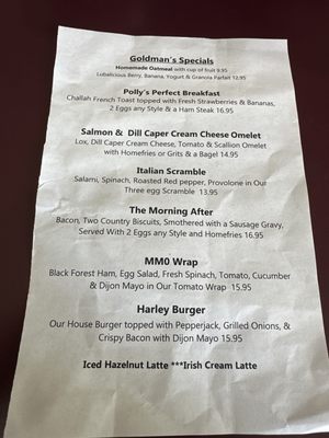 Menu photo 1 Goldman's Bagel Deli Key West, FL Menu photo 1 Goldman's Bagel Deli Key West, FL