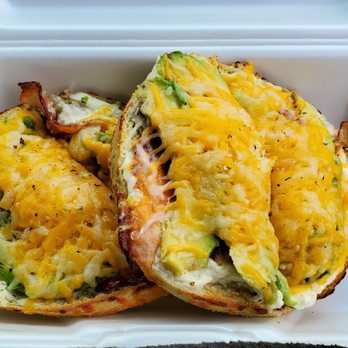 Winchell's Donut House - Bacon Avocado Bagel with cream cheese - Donuts Near Me - South Gate, California Winchell's Donut House - Bacon Avocado Bagel with cream cheese - Donuts Near Me - South Gate, California