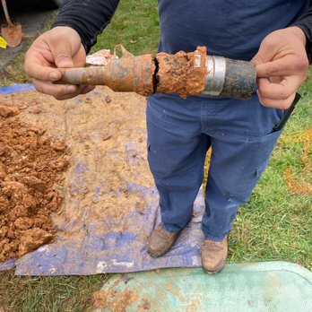 Calix Plumbing - Broken waterline - Plumbing Near Me - Woodbridge, Virginia