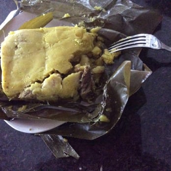 Ave Maria Latin Café - Huge Colombian tamale! Yummy! - Coffee & Tea Near Me - Toronto, Ontario Ave Maria Latin Café - Huge Colombian tamale! Yummy! - Coffee & Tea Near Me - Toronto, Ontario
