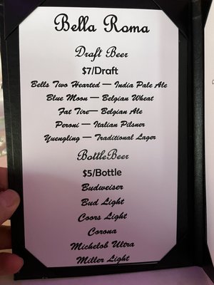 Menu photo 3 Bella Roma Clarksville, IN