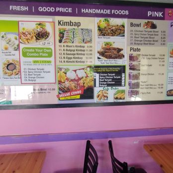 Pink Merry - Cool menu - Korean Near Me - Palmdale, California