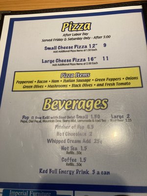Menu photo 3 BT's Pub Dowagiac, MI