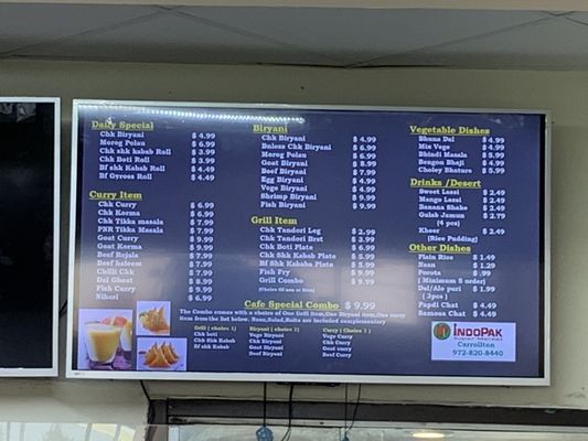 Menu photo 1 Indo Pak Kitchen Carrollton, TX Menu photo 1 Indo Pak Kitchen Carrollton, TX