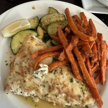 Ada’s Fish House - Halibut Plate Special - Seafood Near Me - Pismo Beach, California