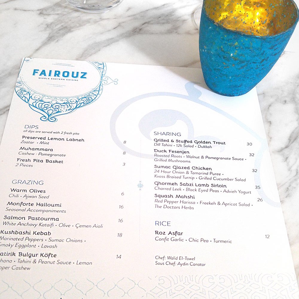 Fairouz - Middle Eastern Near Me - Ottawa, Ontario