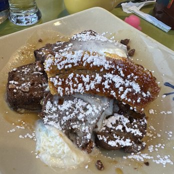 Snooze, an A.M. Eatery - Funky monkey french toast - Breakfast & Brunch Near Me - Orange, California Snooze, an A.M. Eatery - Funky monkey french toast - Breakfast & Brunch Near Me - Orange, California