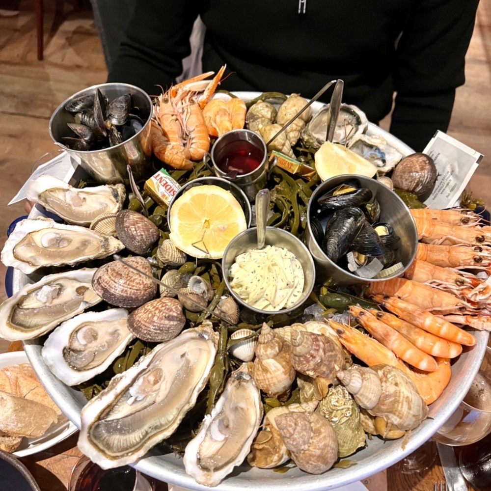 Seafood plate Seafood plate