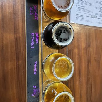 Altar Society Brewing - Beer Flight - Brewpubs Near Me - Long Beach, California Altar Society Brewing - Beer Flight - Brewpubs Near Me - Long Beach, California
