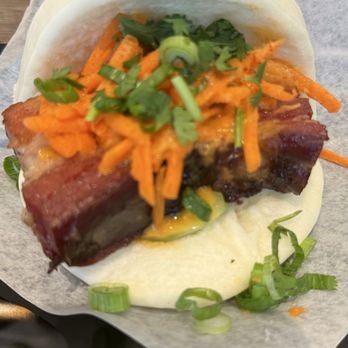 Ming's at La Cantera - Smoked Pork Belly Bun - Asian Fusion Near Me - San Antonio, Texas Ming's at La Cantera - Smoked Pork Belly Bun - Asian Fusion Near Me - San Antonio, Texas