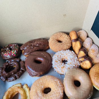 Donut Factory - Mixed dozen donuts for sons birthday - Donuts Near Me - Visalia, California