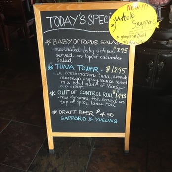 Bean Sprout - Specials - Sushi Bars Near Me - Viera, Florida
