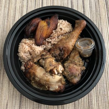 Back A Yard - Jerk Chicken Plate - Caribbean Near Me - San Jose, California Back A Yard - Jerk Chicken Plate - Caribbean Near Me - San Jose, California