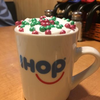 IHOP - Elf on the Shelf hot chocolate - Breakfast & Brunch Near Me - Hot Springs, Arkansas IHOP - Elf on the Shelf hot chocolate - Breakfast & Brunch Near Me - Hot Springs, Arkansas