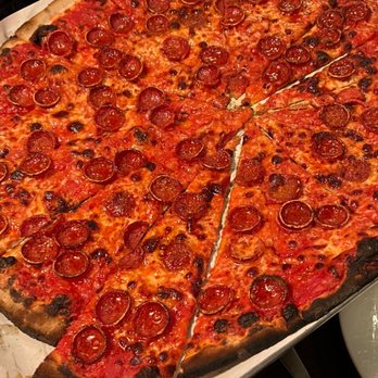 Sally’s Apizza - Pepperoni - Pizza Near Me - Stamford, Connecticut Sally’s Apizza - Pepperoni - Pizza Near Me - Stamford, Connecticut