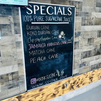 SuCane - Special Menu - Juice Bars & Smoothies Near Me - Gardena, California SuCane - Special Menu - Juice Bars & Smoothies Near Me - Gardena, California