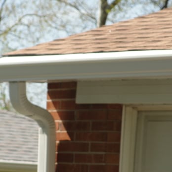 Crockett Seamless Gutters & Leafproof Systems - a closeup of a gutter - General Contractors Near Me - Fairview Heights, Illinois Crockett Seamless Gutters & Leafproof Systems - a closeup of a gutter - General Contractors Near Me - Fairview Heights, Illinois
