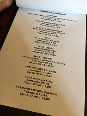 Menu photo 2 Verde & Company London, XGL