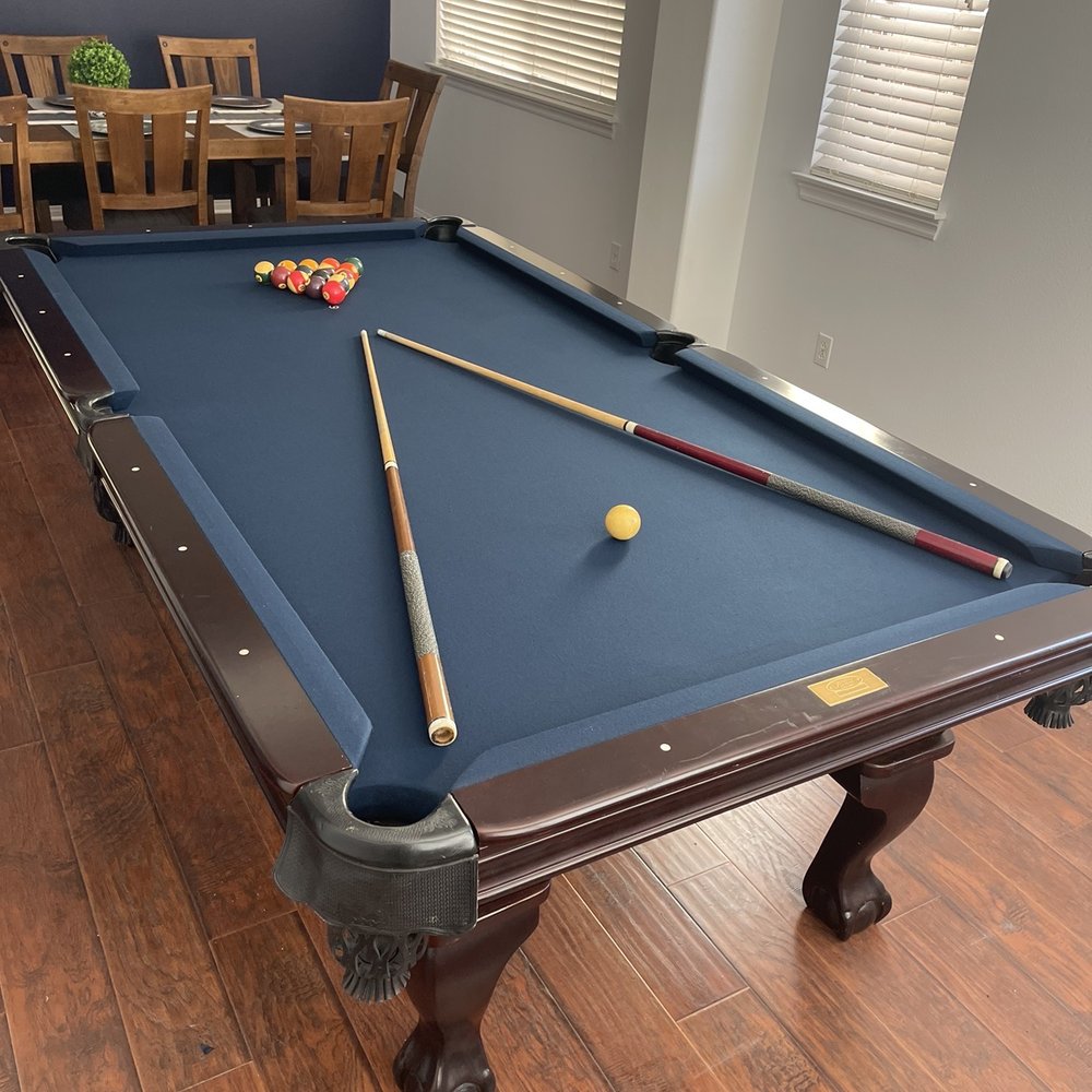 Newly Installed Pool Table Newly Installed Pool Table