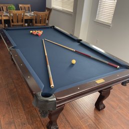 Newly Installed Pool Table Newly Installed Pool Table