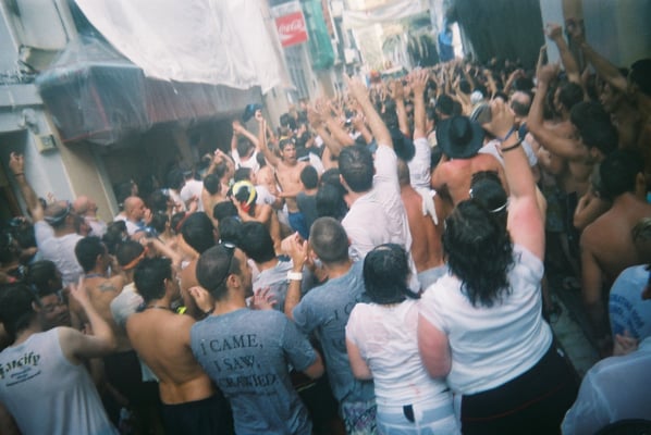 La Tomatina festival by null