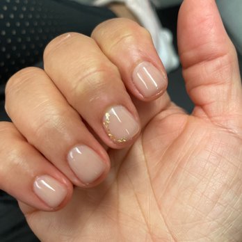 Studio L - Natural looking nails with a little design. Sometimes less is more. Love this place. - Nail Salons Near Me - New York, New York Studio L - Natural looking nails with a little design. Sometimes less is more. Love this place. - Nail Salons Near Me - New York, New York