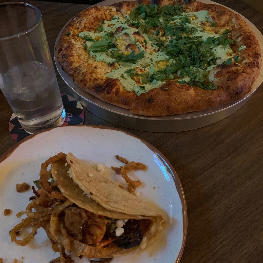 Gran Castor - A separate time ordering again the elote pizza + a taco - Latin American Near Me - Troy, Michigan Gran Castor - A separate time ordering again the elote pizza + a taco - Latin American Near Me - Troy, Michigan