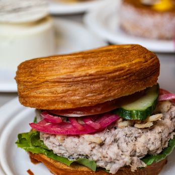 Amadeus Patisserie - Tuna Croissant Sandwich ($11.50) - Bakeries Near Me - Toronto, Ontario