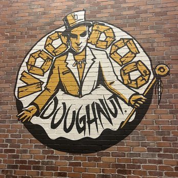 Voodoo Doughnut - Logo/Wall art - Donuts Near Me - San Antonio, Texas