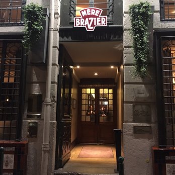 La Mère Brazier - Enter ye mortals through the portals of sinful delight. - French Near Me - Lyon, 69
