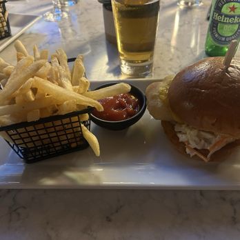 Pointe In Tyme - Crispy fish sandwich - Breakfast & Brunch Near Me - Phoenix, Arizona