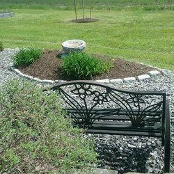 Miles Memorial Hospital - Nice place to sit outside.