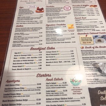 Corky's Kitchen & Bakery - Menu - Bakeries Near Me - Yucaipa, California