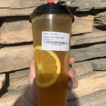 Chaos Bubble Shoppe - Signature Fruit Tea (unsweetened) still sweet light and refreshing! - Bubble Tea Near Me - Chino Hills, California Chaos Bubble Shoppe - Signature Fruit Tea (unsweetened) still sweet light and refreshing! - Bubble Tea Near Me - Chino Hills, California