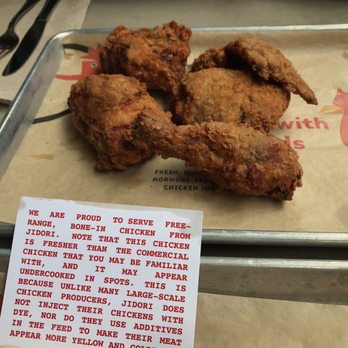 The Crack Shack - Not heavy at all fried chicken - Chicken Shop Near Me - Costa Mesa, California