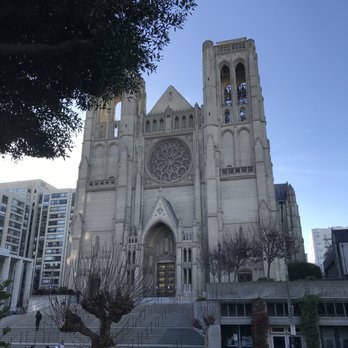 Huntington Park - View of Grace Cathedral - Parks Near Me - San Francisco, California Huntington Park - View of Grace Cathedral - Parks Near Me - San Francisco, California
