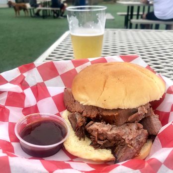 9 Mile Garden - Brisket sandwich from Sugarfire - Food Trucks Near Me - Afton, Missouri 9 Mile Garden - Brisket sandwich from Sugarfire - Food Trucks Near Me - Afton, Missouri