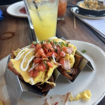 Barcocina - Hash Brown Tacos with uncooked bacon - Bars Near Me - Baltimore, Maryland
