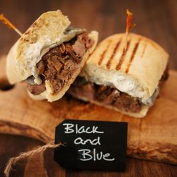 Avon Prime Meats - Steak Sandwich with Bleu cheese