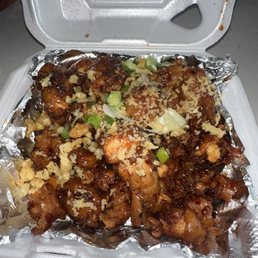 Fire Chicken Gangjung (Spicy level 3 out of 5) Fire Chicken Gangjung (Spicy level 3 out of 5)