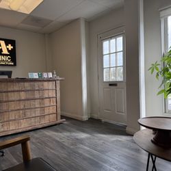 A+ Clinic Acupuncture - Waiting Area. Felt peaceful. Modern and clean.