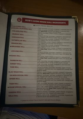 Menu photo 8 Sushi House El Paso, TX Menu photo 8 Sushi House El Paso, TX