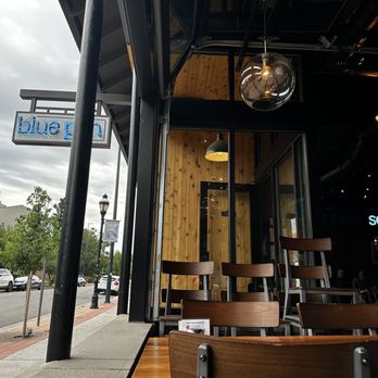 Blue Pan Pizza - Indoor/outdoor dining experience during the summer evening was absolutely perfect! - Pizza Near Me - Denver, Colorado