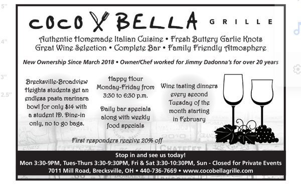 Menu photo 2 Coco Bella Grille Northfield Township, OH Menu photo 2 Coco Bella Grille Northfield Township, OH