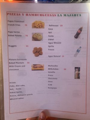 Menu photo 2 La Majahua Zihuatanejo, GRO