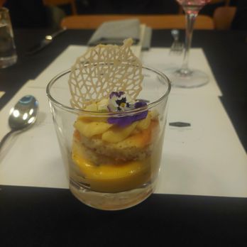 Local Jones - Passion Fruit Tres Leches shaved white chocolate, coconut tuile - New American Near Me - Denver, Colorado