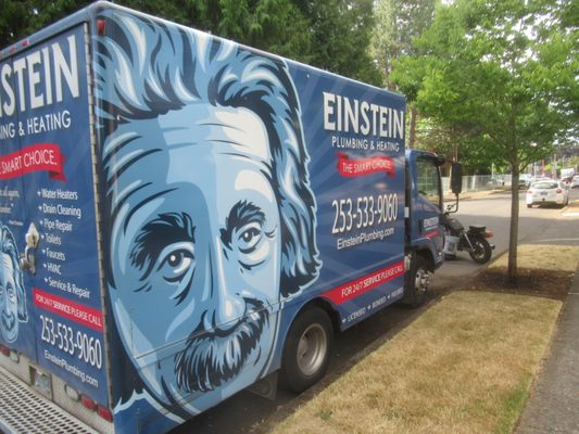 Einstein Plumbing and Heating Logo