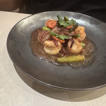 Norwegian Cruise Line - Scallops and shrimp at Chin Chin - Travel Services Near Me - Downtown Miami, Florida