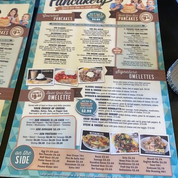 The Pancakery - Menu - Breakfast & Brunch Near Me - Destin, Florida The Pancakery - Menu - Breakfast & Brunch Near Me - Destin, Florida