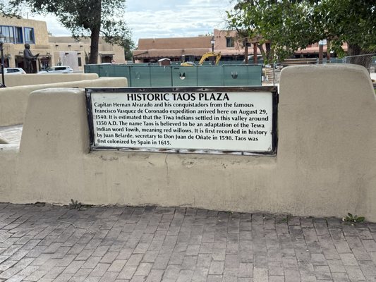Taos Plaza by null